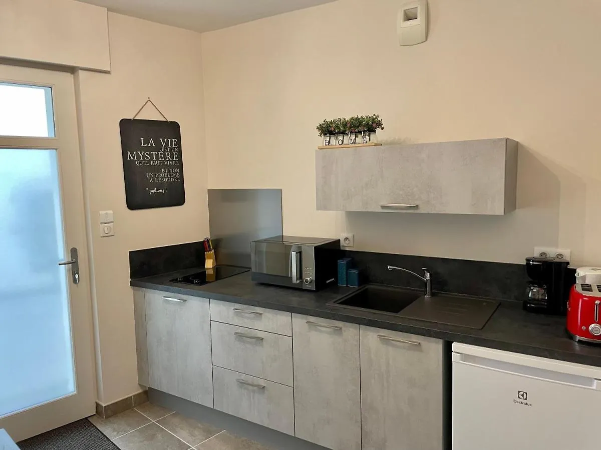公寓 Studio Cosy Avec En Option Piscine Accessible De Avril A Octobre 奎恩佩勒