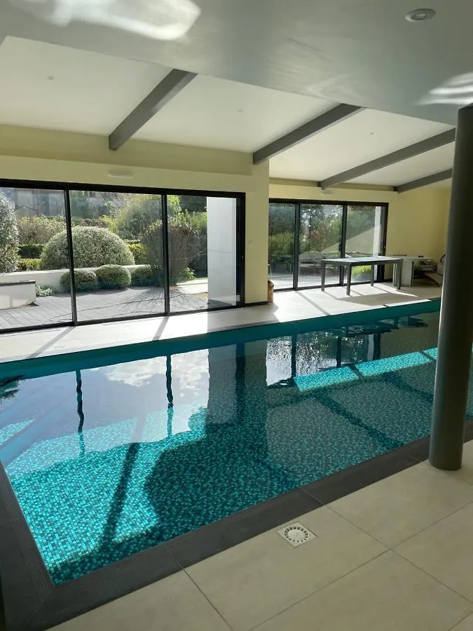 Studio Cosy Avec En Option Piscine Accessible De Avril A Octobre 奎恩佩勒
